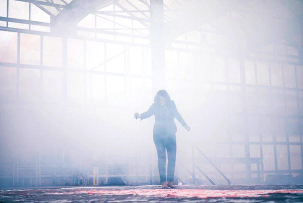 the porsche left and the poetic space with the energy is still there