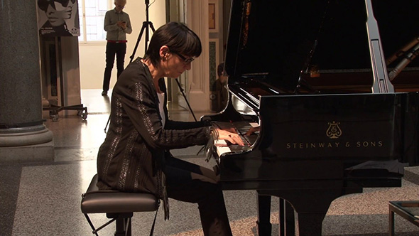 flora st. loup and steinway