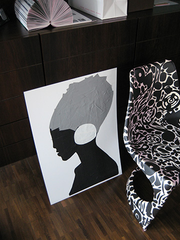 cutouts and embroideries